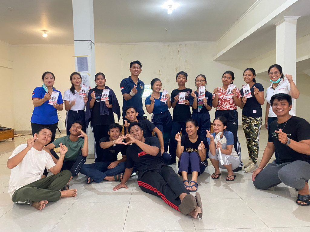 Posyandu Remaja Banjar Kauh Ungasan dengan Materi Edukasi  Kesehatan Jiwa